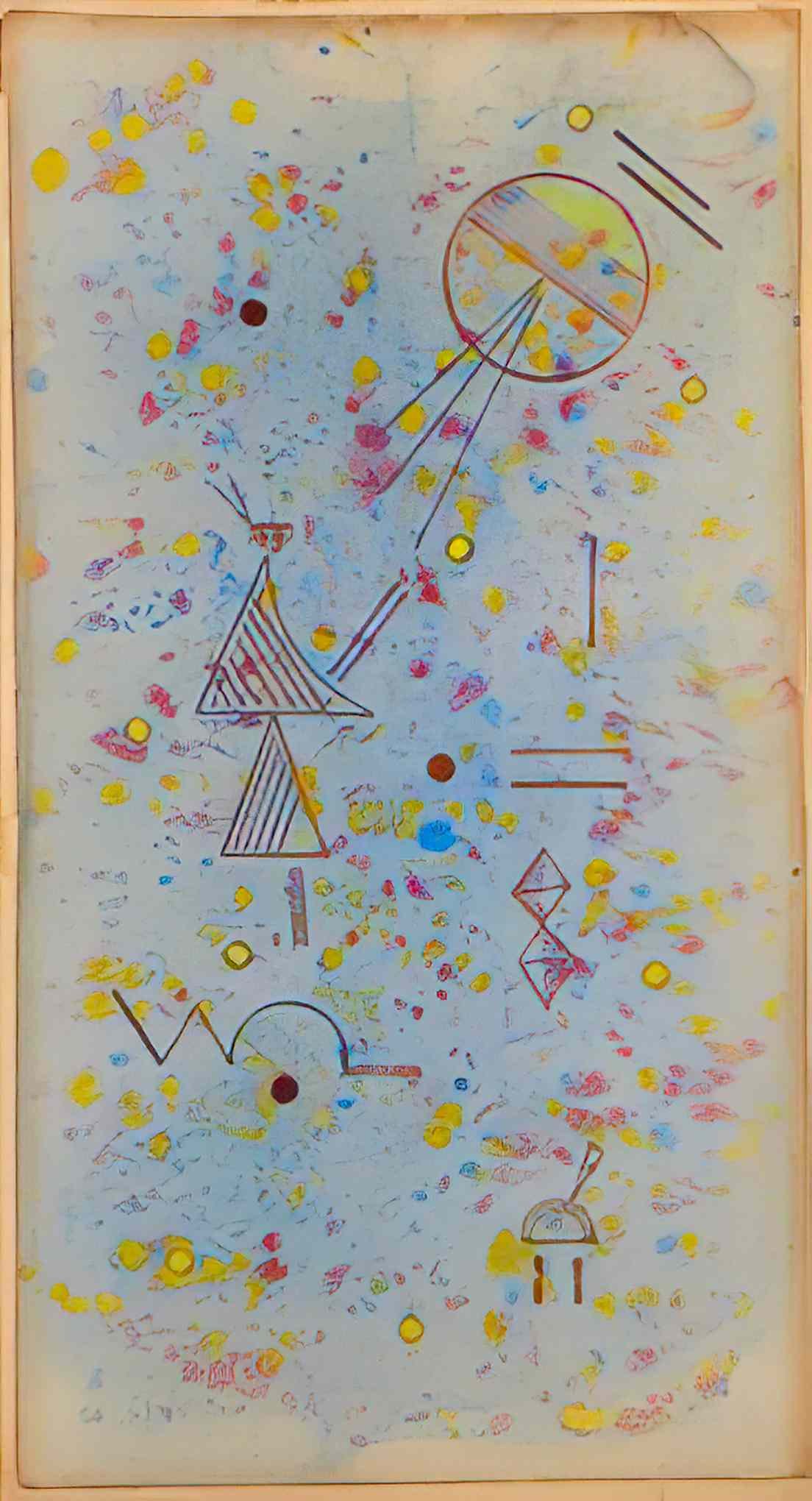 wassily kandinsky wassily kandinsky dünn und fleckig souple Art A4 Photo Print