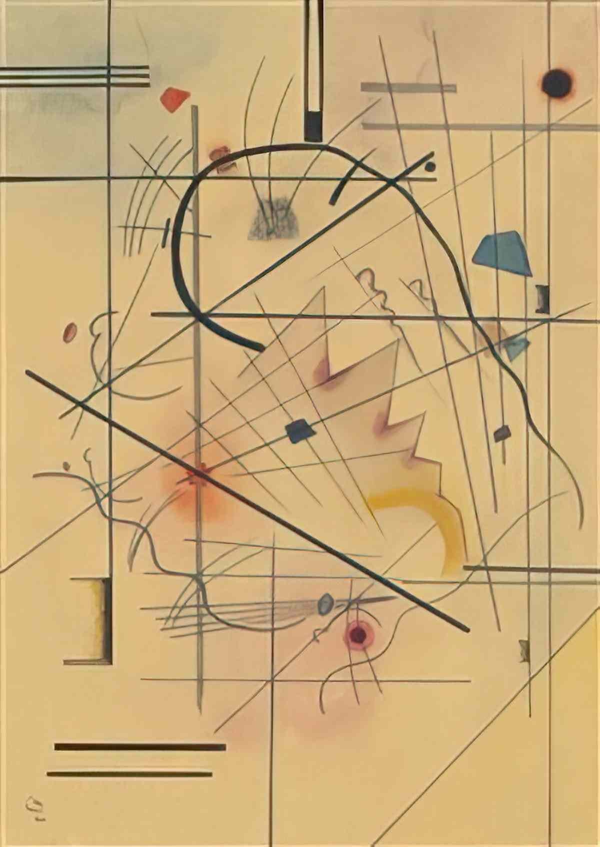 wassily kandinsky wassily kandinsky dünner druck Art A4 Photo Print
