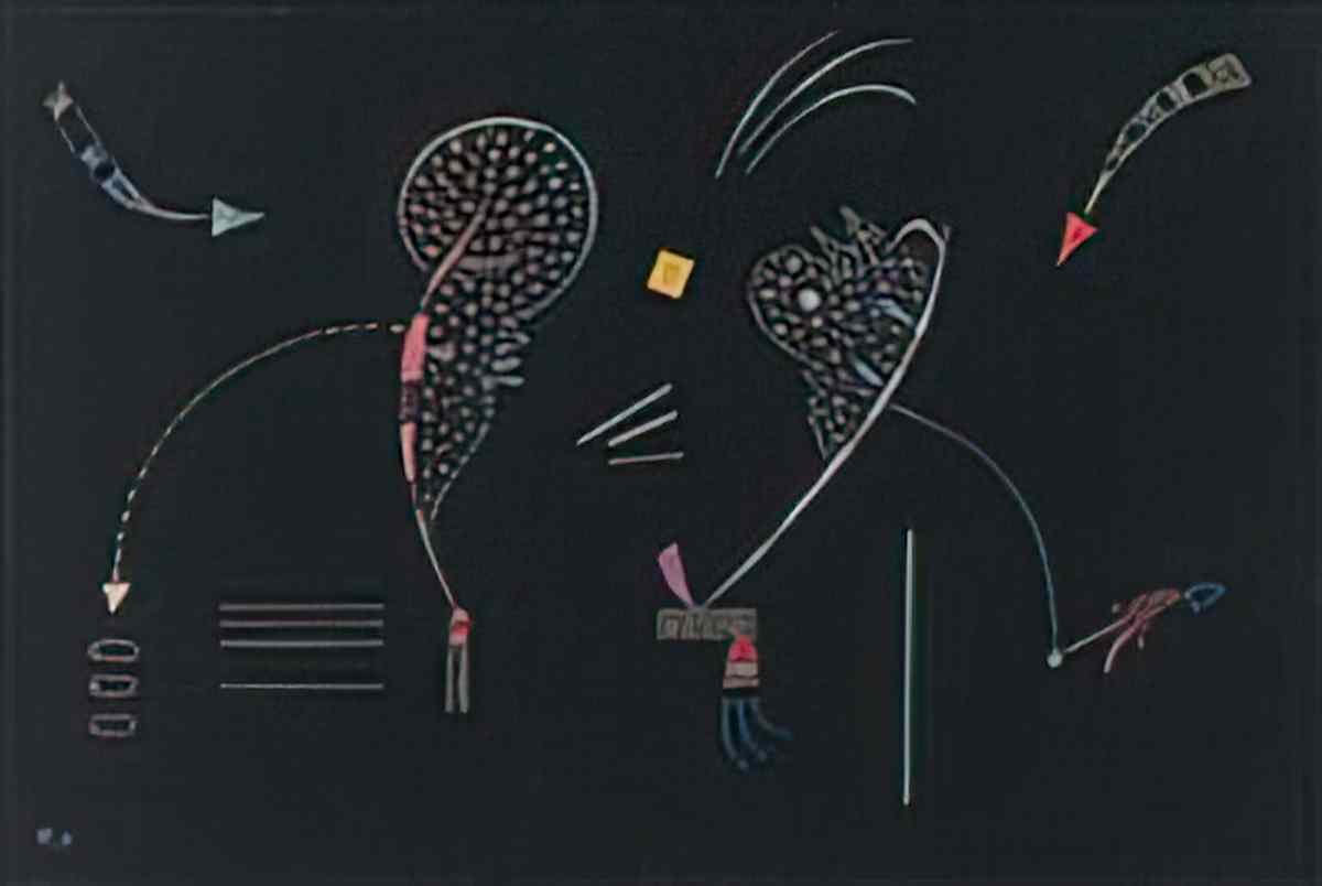 wassily kandinsky wassily kandinsky deux côtes Art A4 Photo Print