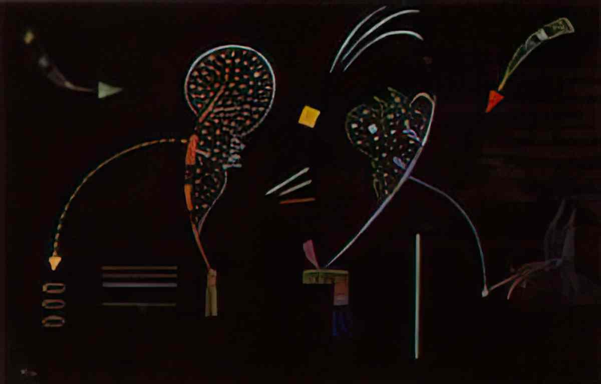 wassily kandinsky wassily kandinsky deux côtes2 Art A4 Photo Print