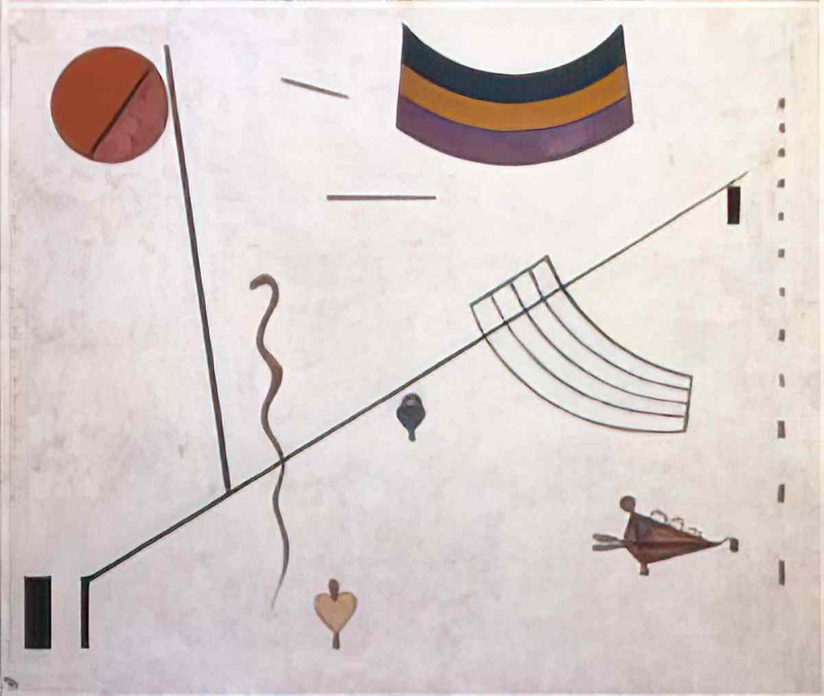 wassily kandinsky wassily kandinsky deux lignes Art A4 Photo Print