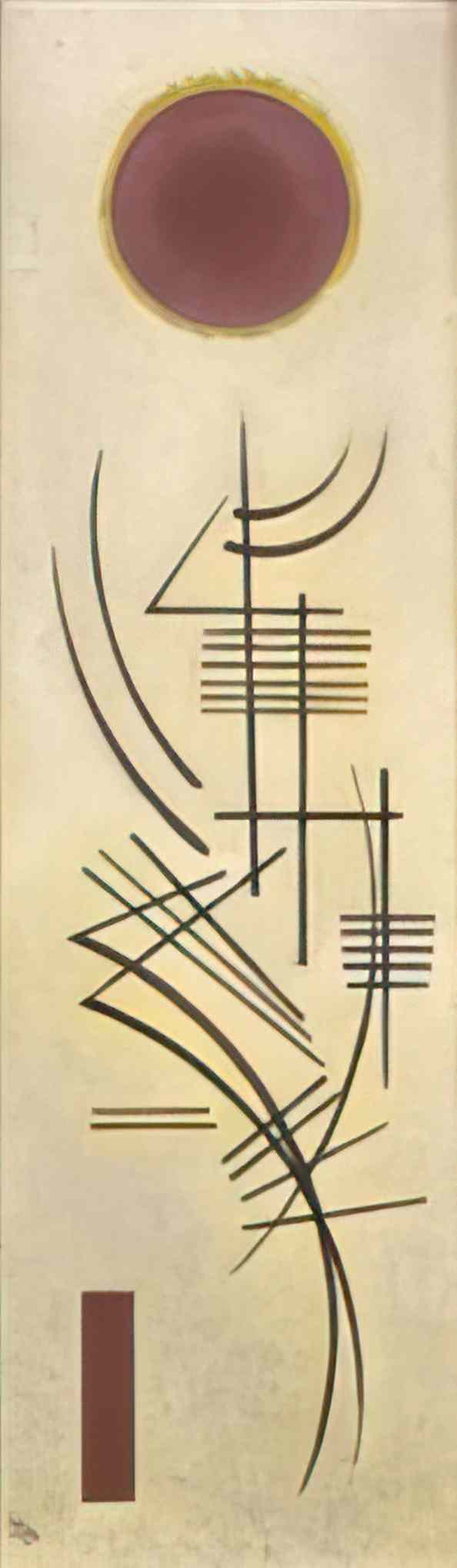 wassily kandinsky wassily kandinsky dumpf klar dull clear Art A4 Photo Print