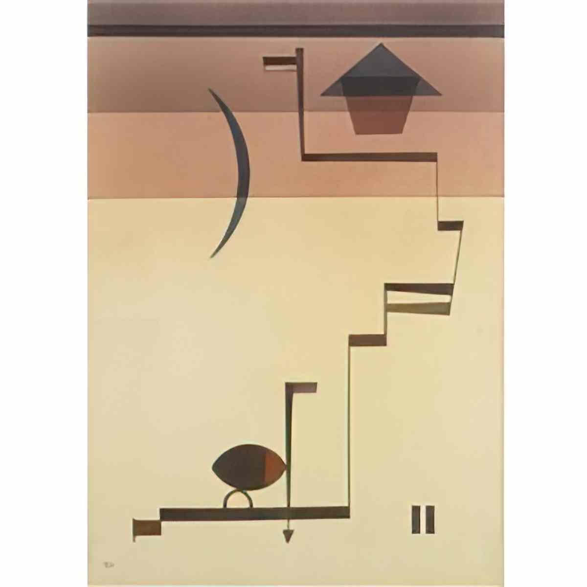 wassily kandinsky wassily kandinsky eckig angular1 Art A4 Photo Print