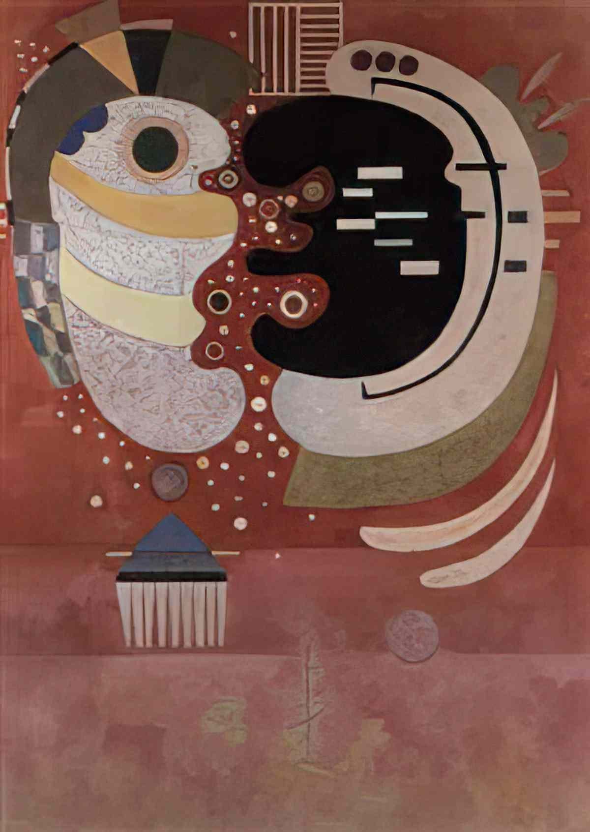 wassily kandinsky wassily kandinsky entre deux Art A4 Photo Print
