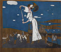 wassily kandinsky wassily kandinsky entwurf für eine affiche einer fr Art A4 Photo Print
