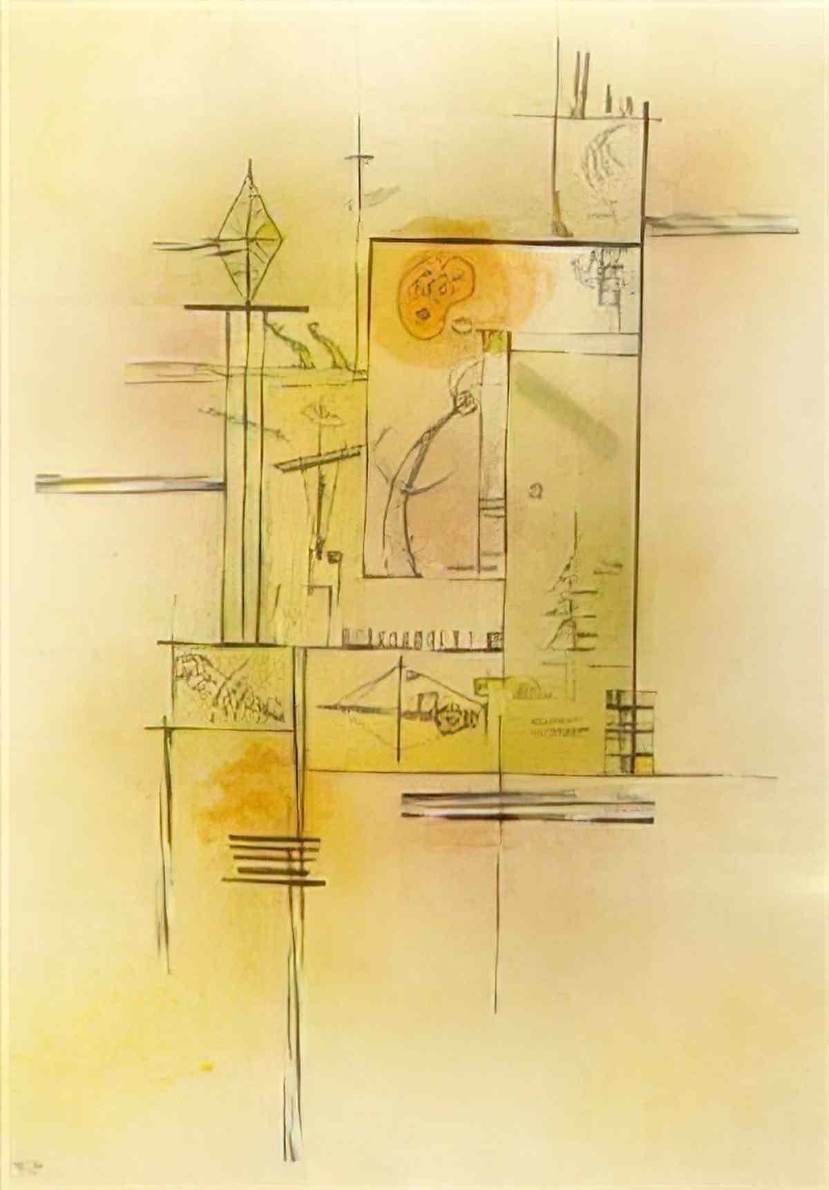wassily kandinsky wassily kandinsky etwas violett Art A4 Photo Print