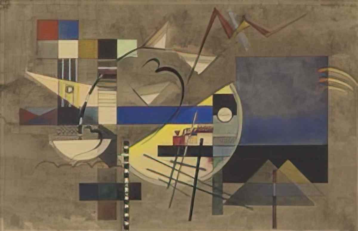 wassily kandinsky wassily kandinsky festes iii Art A4 Photo Print