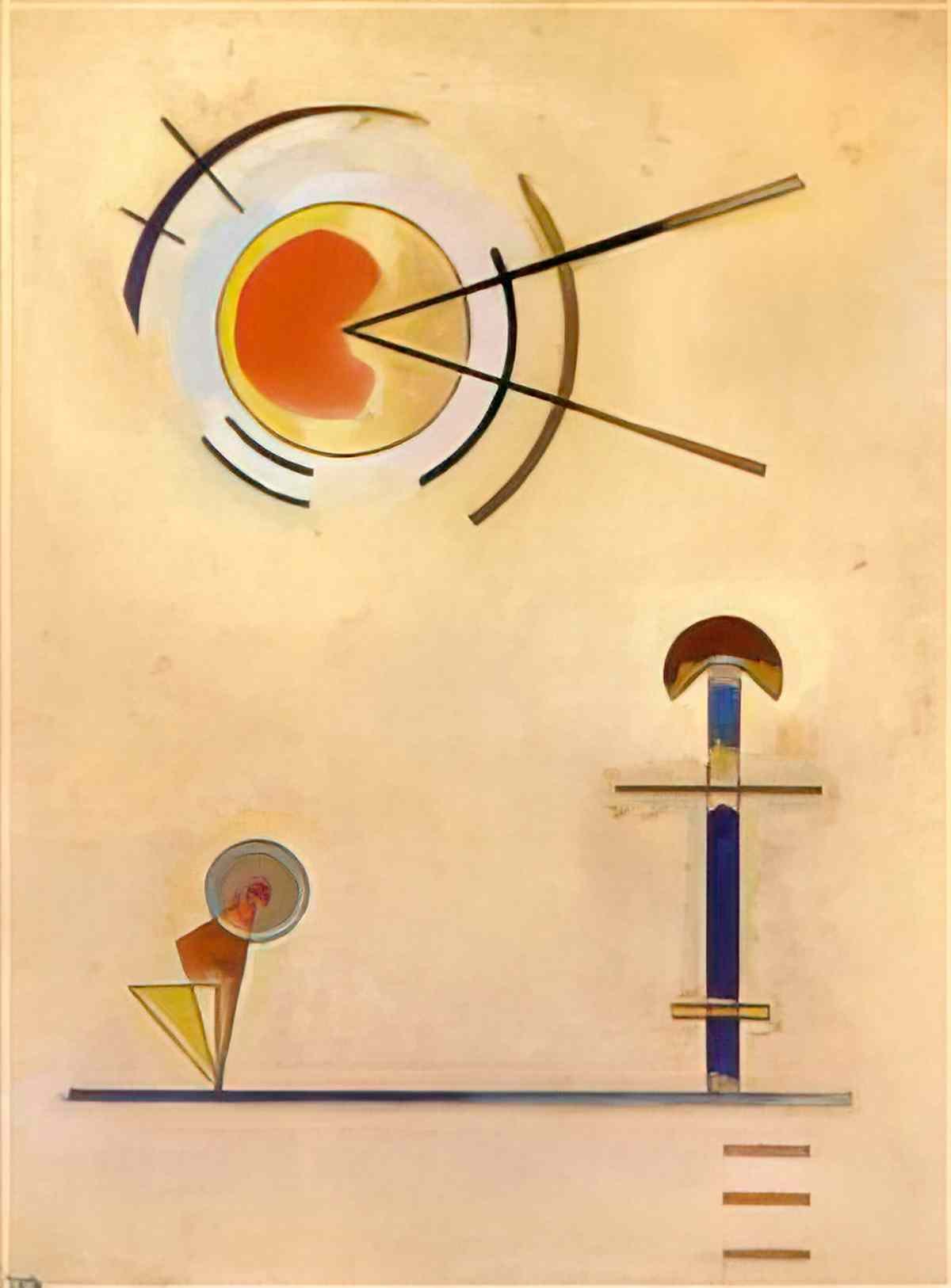 wassily kandinsky wassily kandinsky flach Art A4 Photo Print