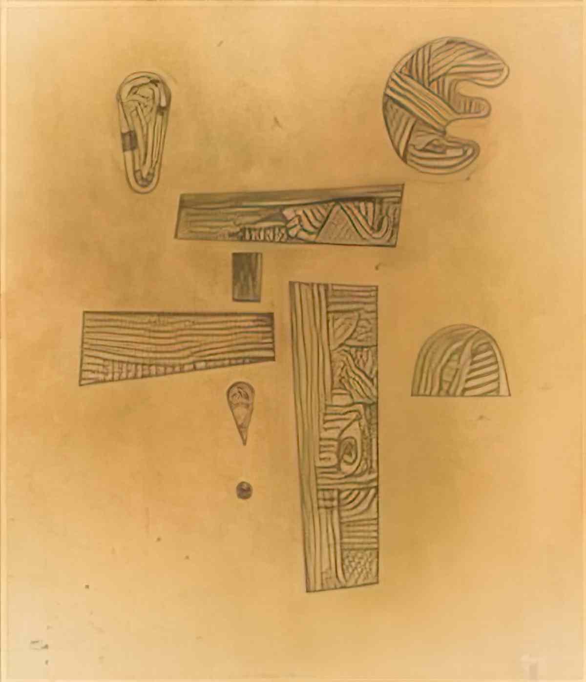 wassily kandinsky wassily kandinsky fragmente fragments Art A4 Photo Print