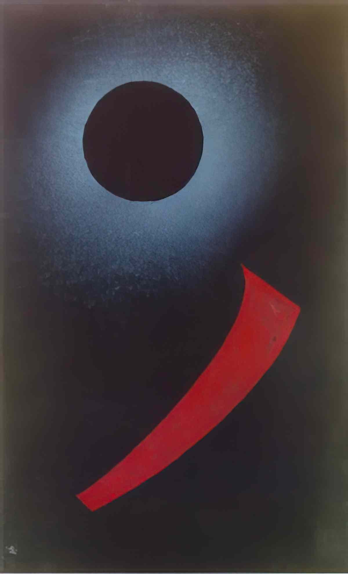 wassily kandinsky wassily kandinsky grau mit schwarz Art A4 Photo Print
