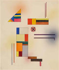 wassily kandinsky wassily kandinsky hartweich hard soft no 390 Art A4 Photo Print