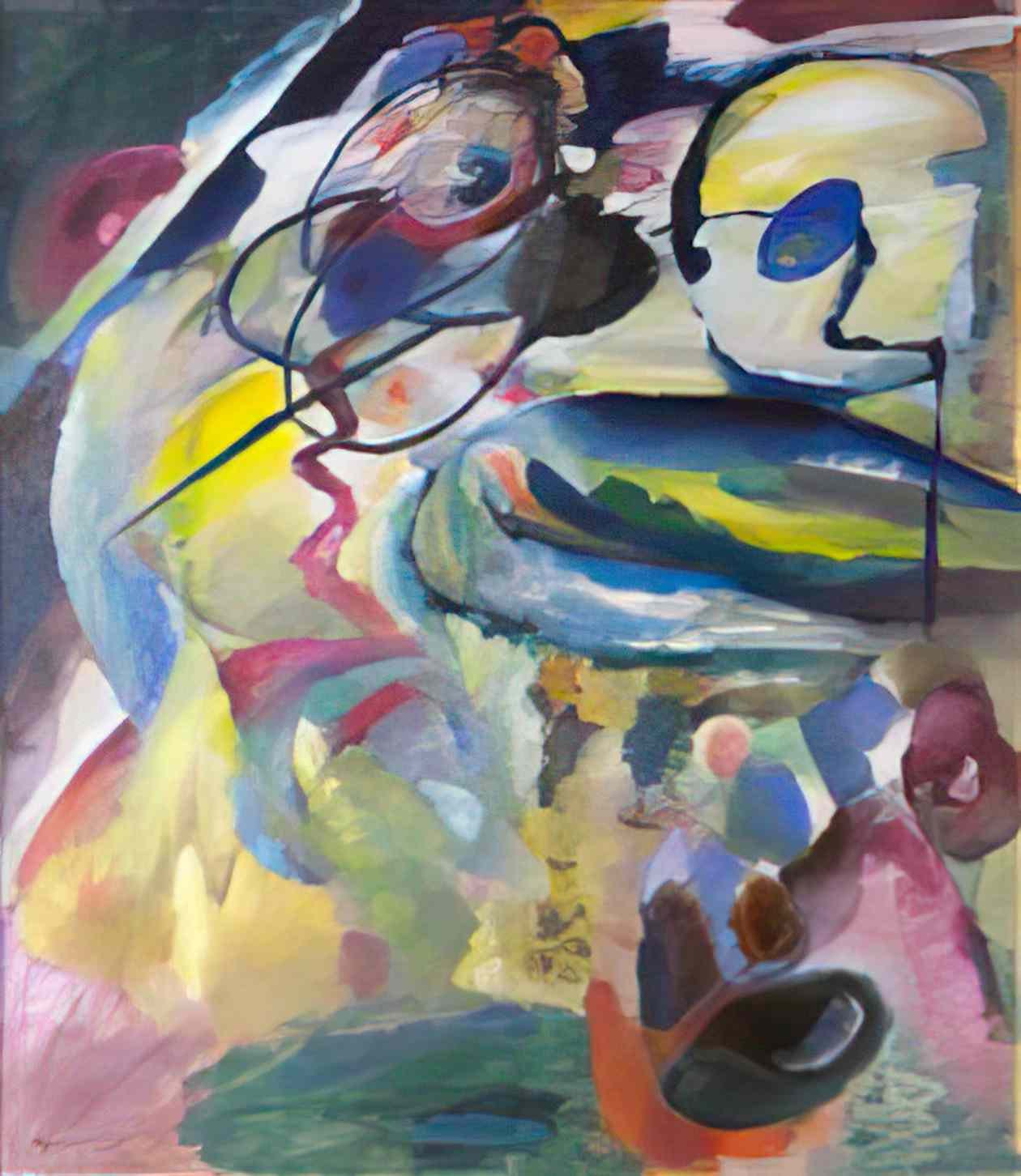 wassily kandinsky wassily kandinsky image avec cercles Art A4 Photo Print