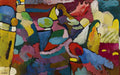 wassily kandinsky wassily kandinsky improvisation auf mahagoni improv Art A4 Photo Print