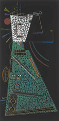 wassily kandinsky wassily kandinsky in der höhe in height Art A4 Photo Print