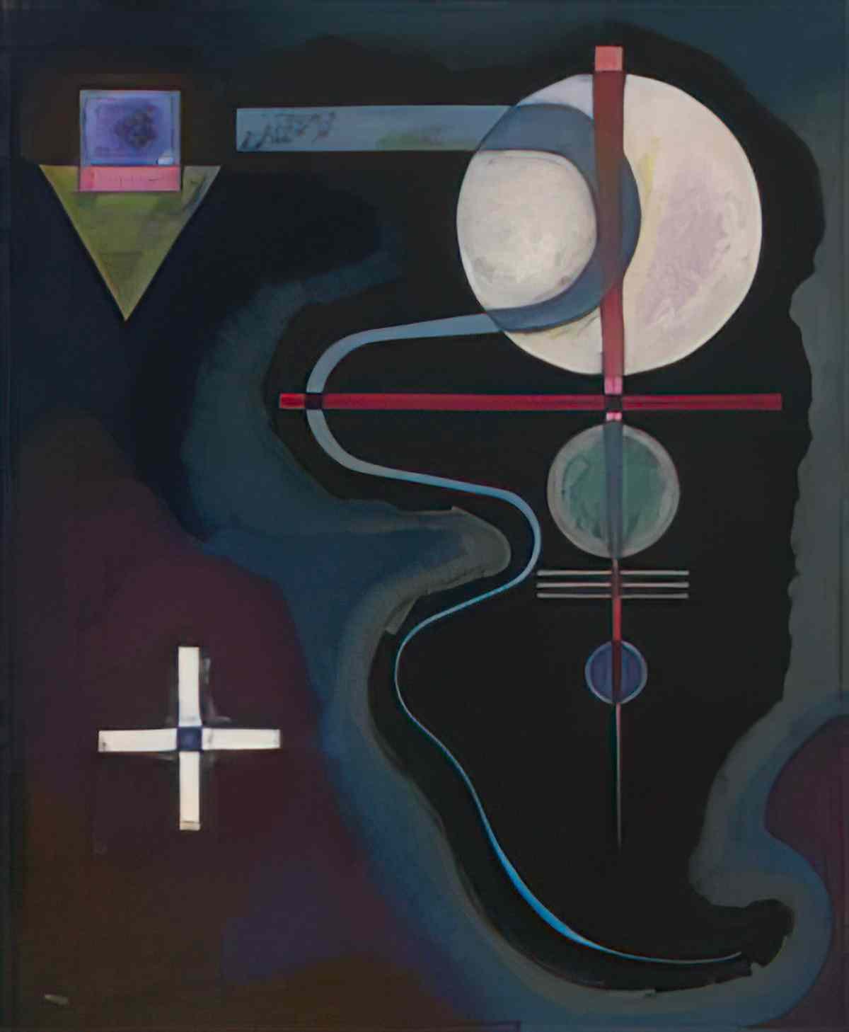 wassily kandinsky wassily kandinsky kühle energie cool energy Art A4 Photo Print