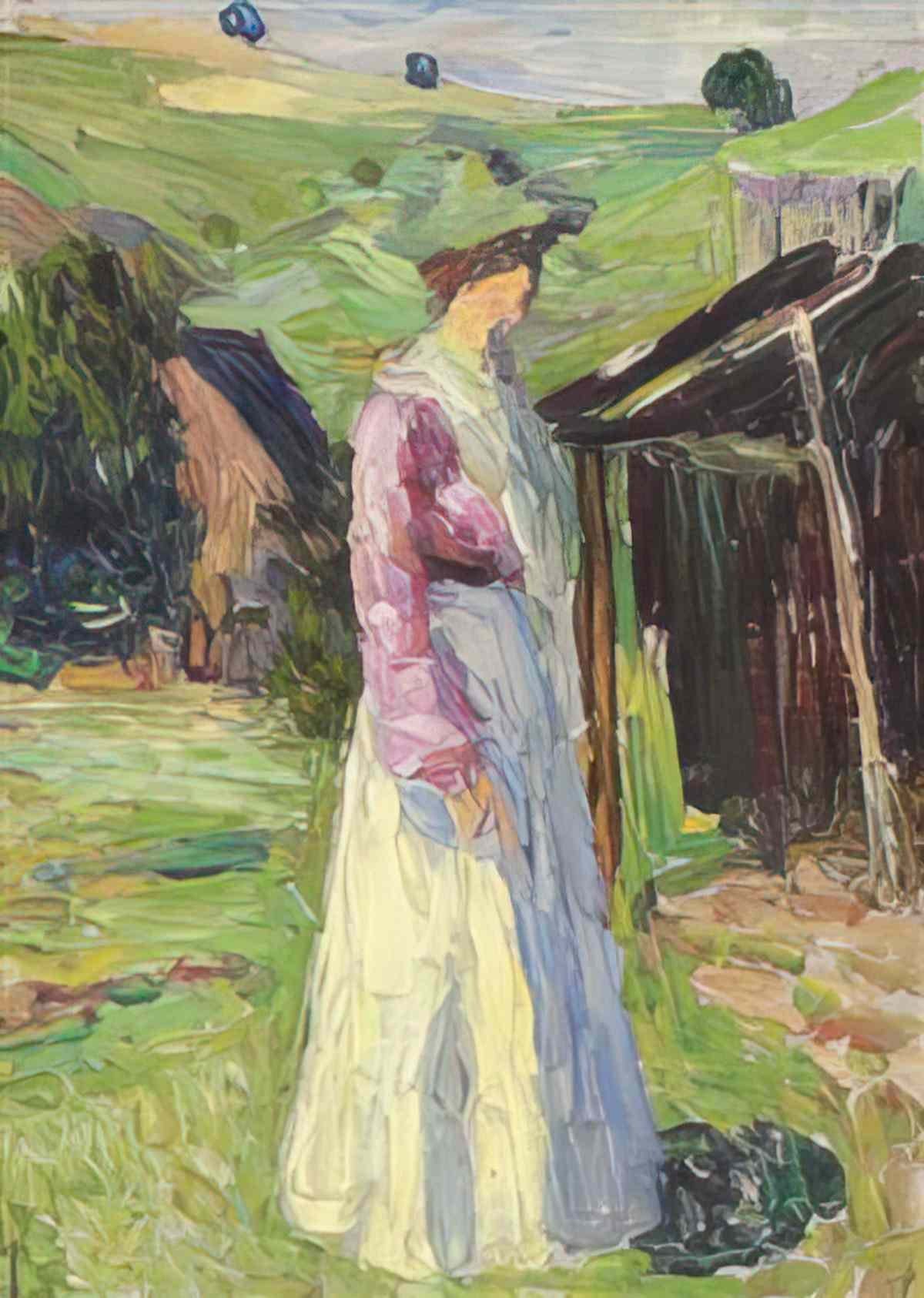 wassily kandinsky wassily kandinsky kochel gabriele münter Art A4 Photo Print