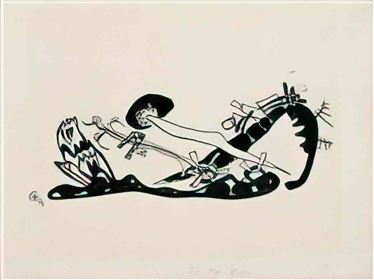 wassily kandinsky wassily kandinsky komposition1 Art A4 Photo Print