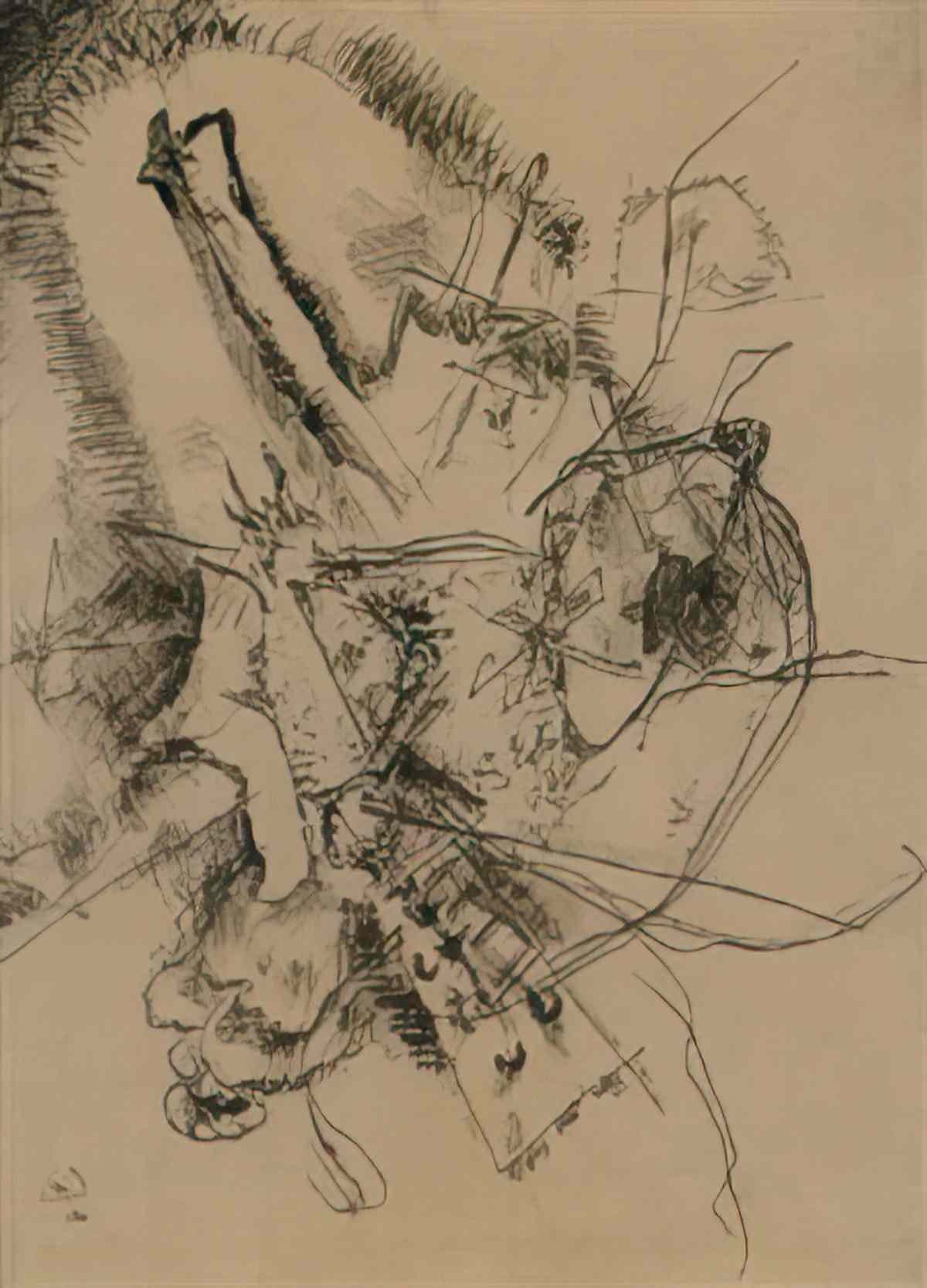 wassily kandinsky wassily kandinsky komposition6 Art A4 Photo Print