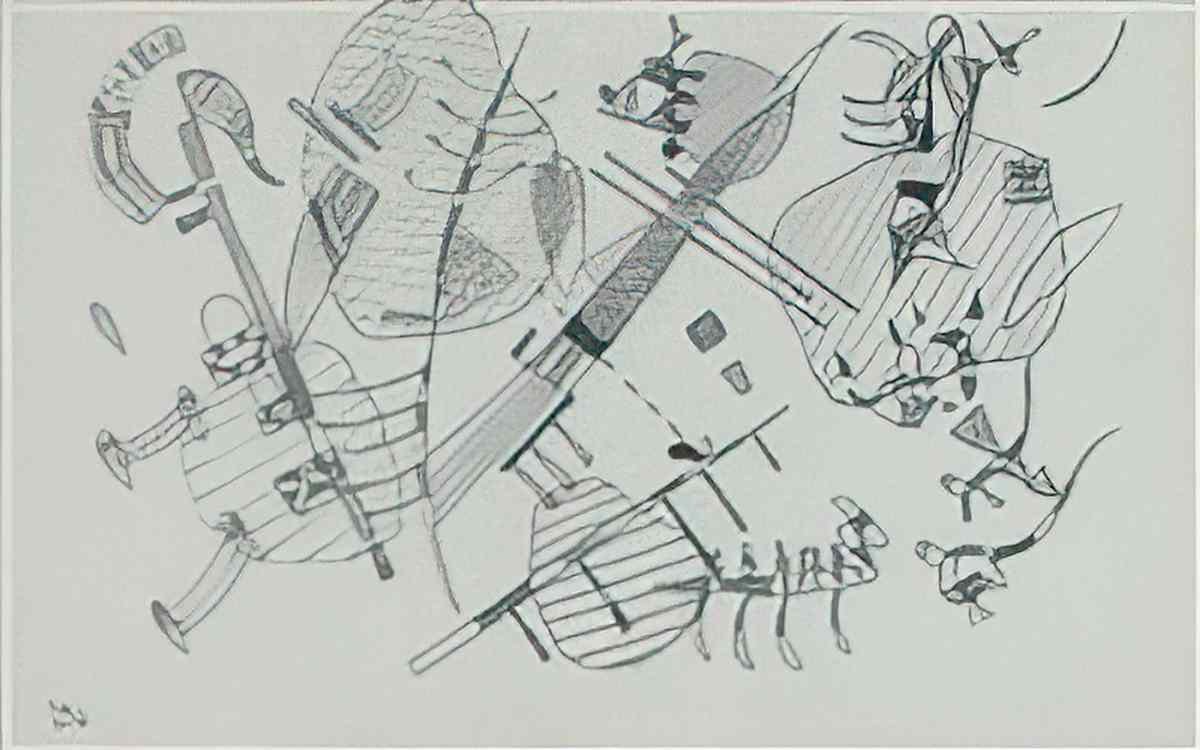wassily kandinsky wassily kandinsky komposition7 Art A4 Photo Print