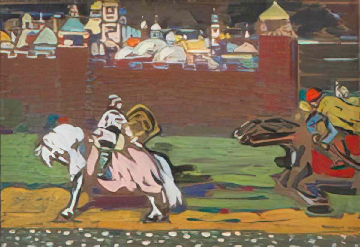 wassily kandinsky wassily kandinsky kreuzfahrer crusaders Art A4 Photo Print
