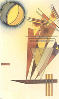 wassily kandinsky wassily kandinsky mitte Art A4 Photo Print