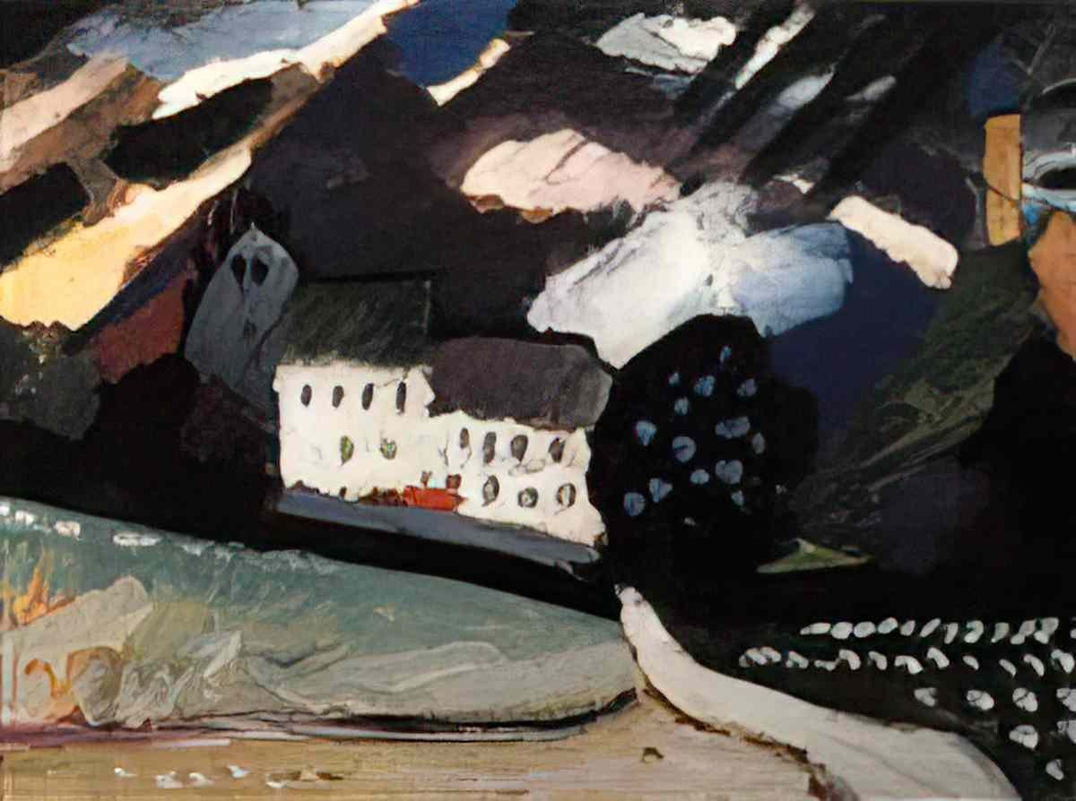 wassily kandinsky wassily kandinsky murau schloss und kirche ii Art A4 Photo Print