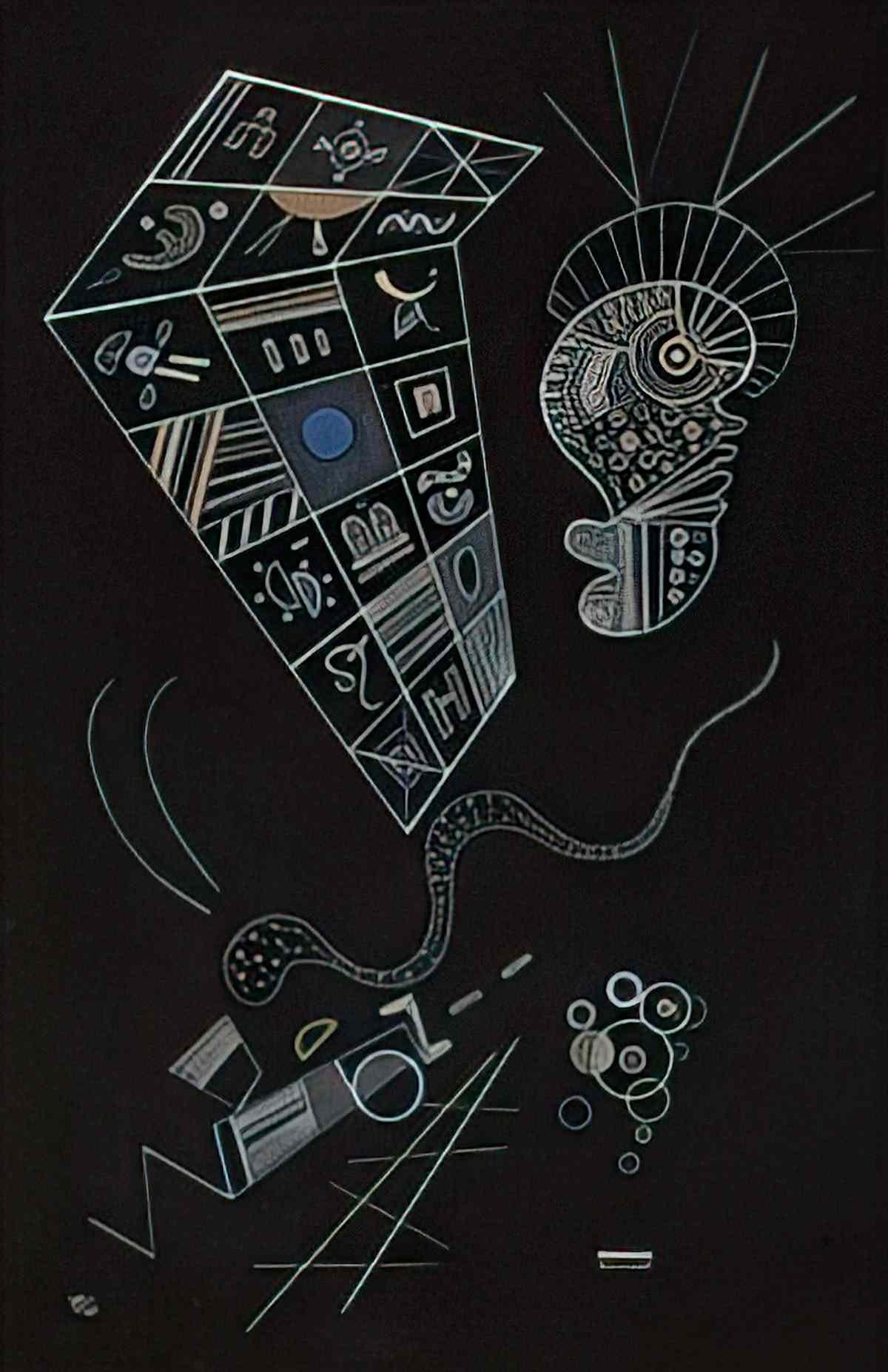 wassily kandinsky wassily kandinsky ohne titel14 Art A4 Photo Print