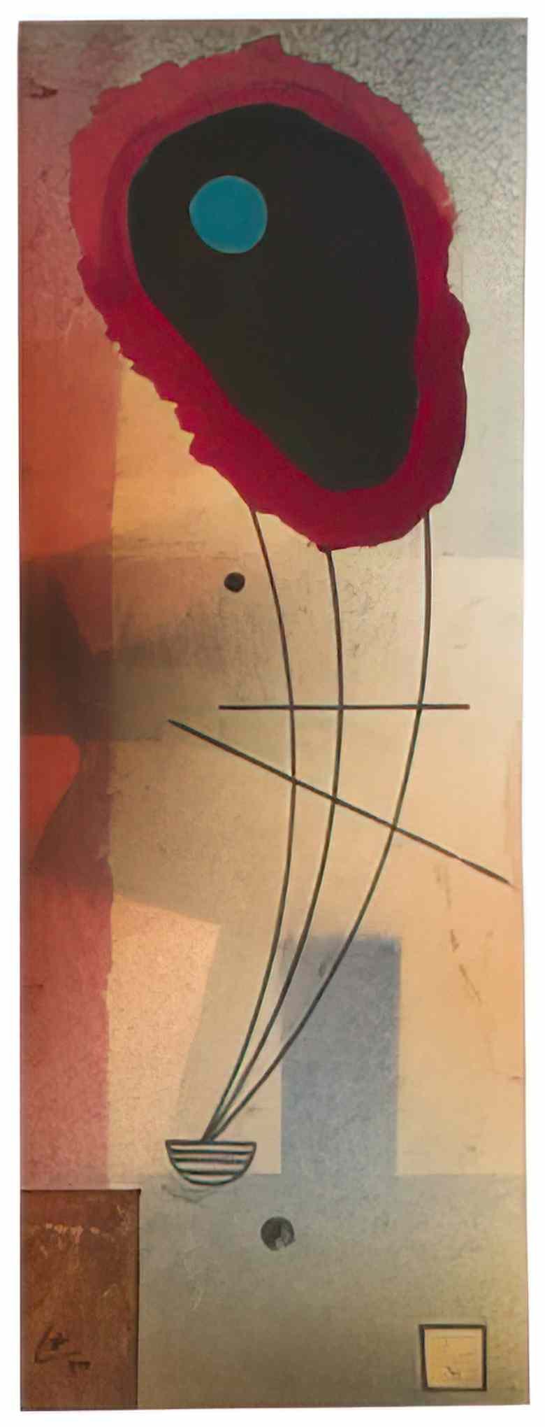 wassily kandinsky wassily kandinsky ohne titel2 Art A4 Photo Print