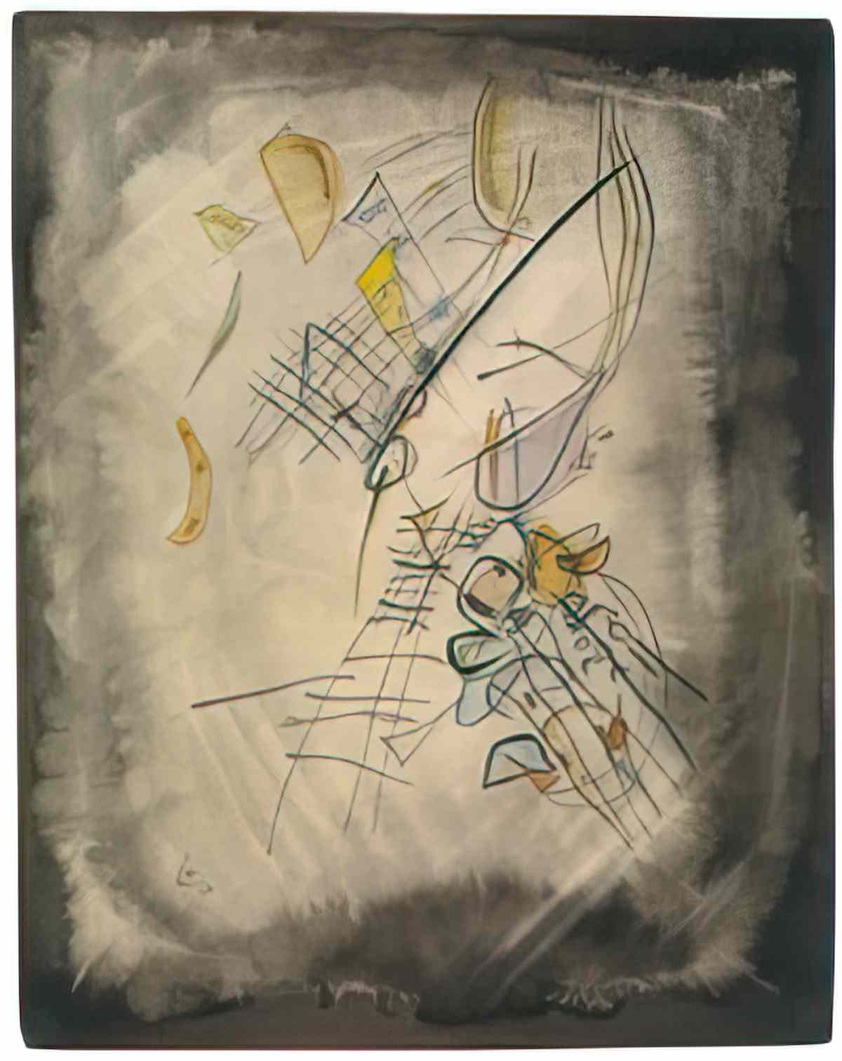 wassily kandinsky wassily kandinsky ohne titel26 Art A4 Photo Print