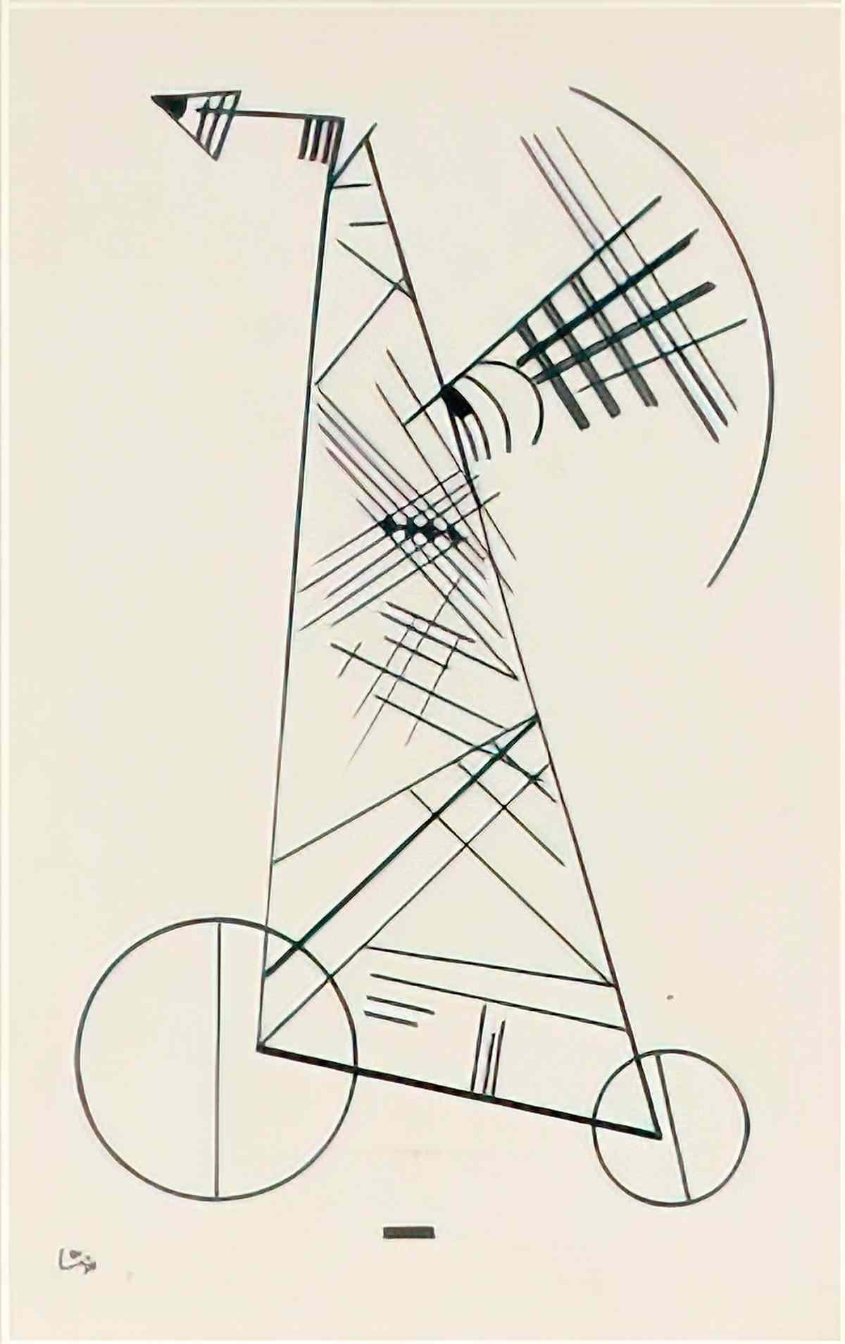 wassily kandinsky wassily kandinsky ohne titel32 Art A4 Photo Print