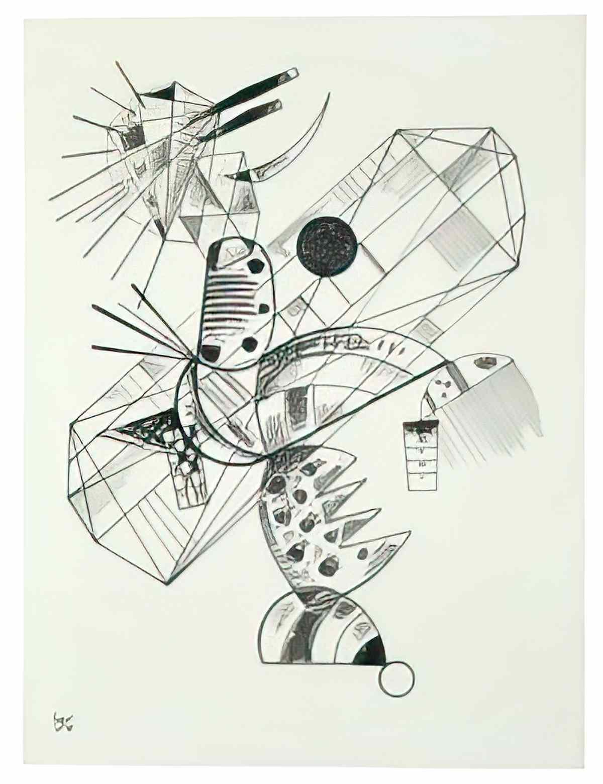 wassily kandinsky wassily kandinsky ohne titel35 Art A4 Photo Print