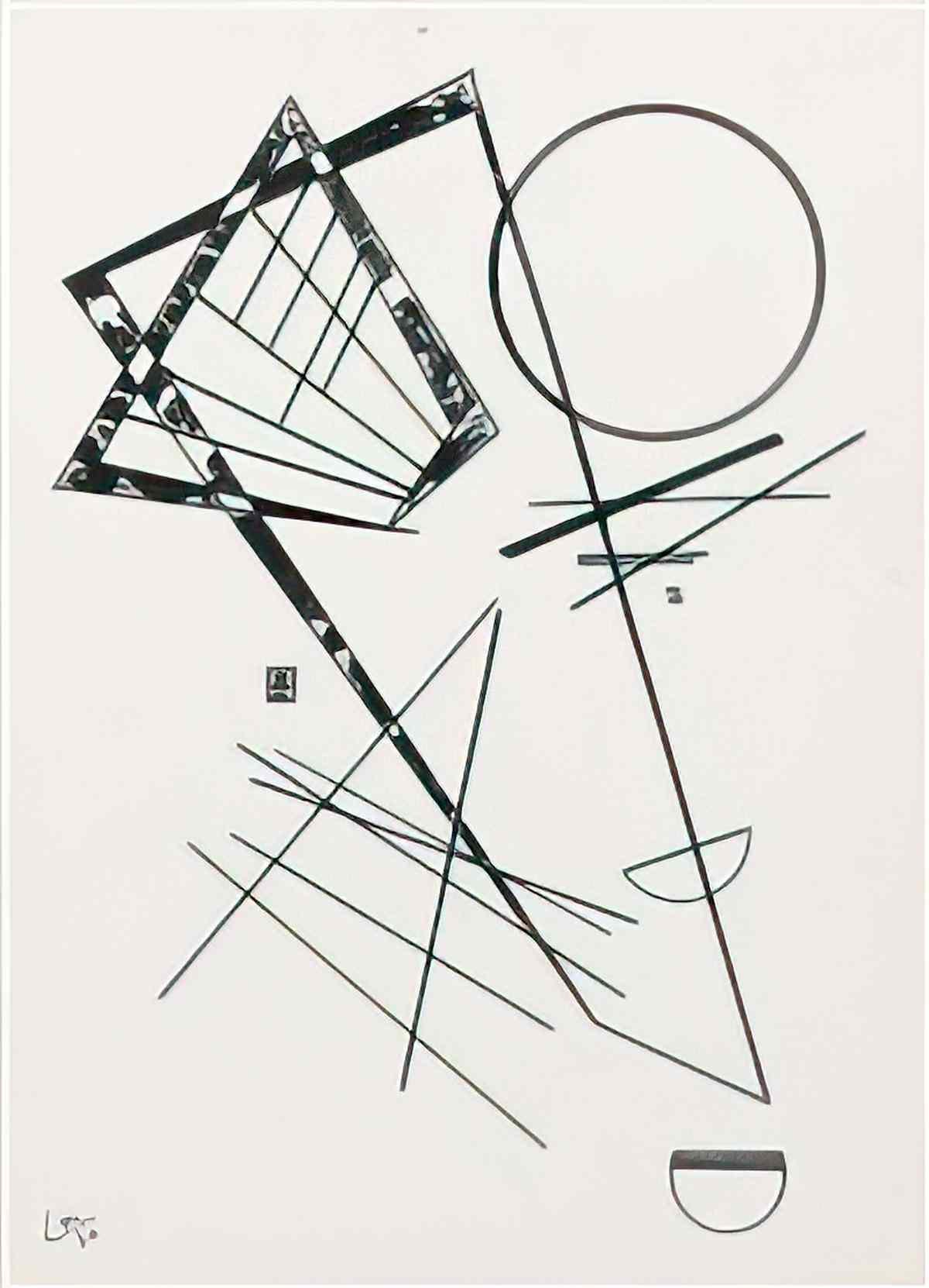 wassily kandinsky wassily kandinsky ohne titel37 Art A4 Photo Print