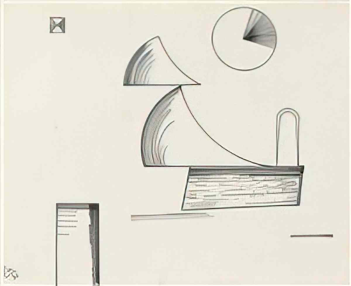 wassily kandinsky wassily kandinsky ohne titel47 Art A4 Photo Print
