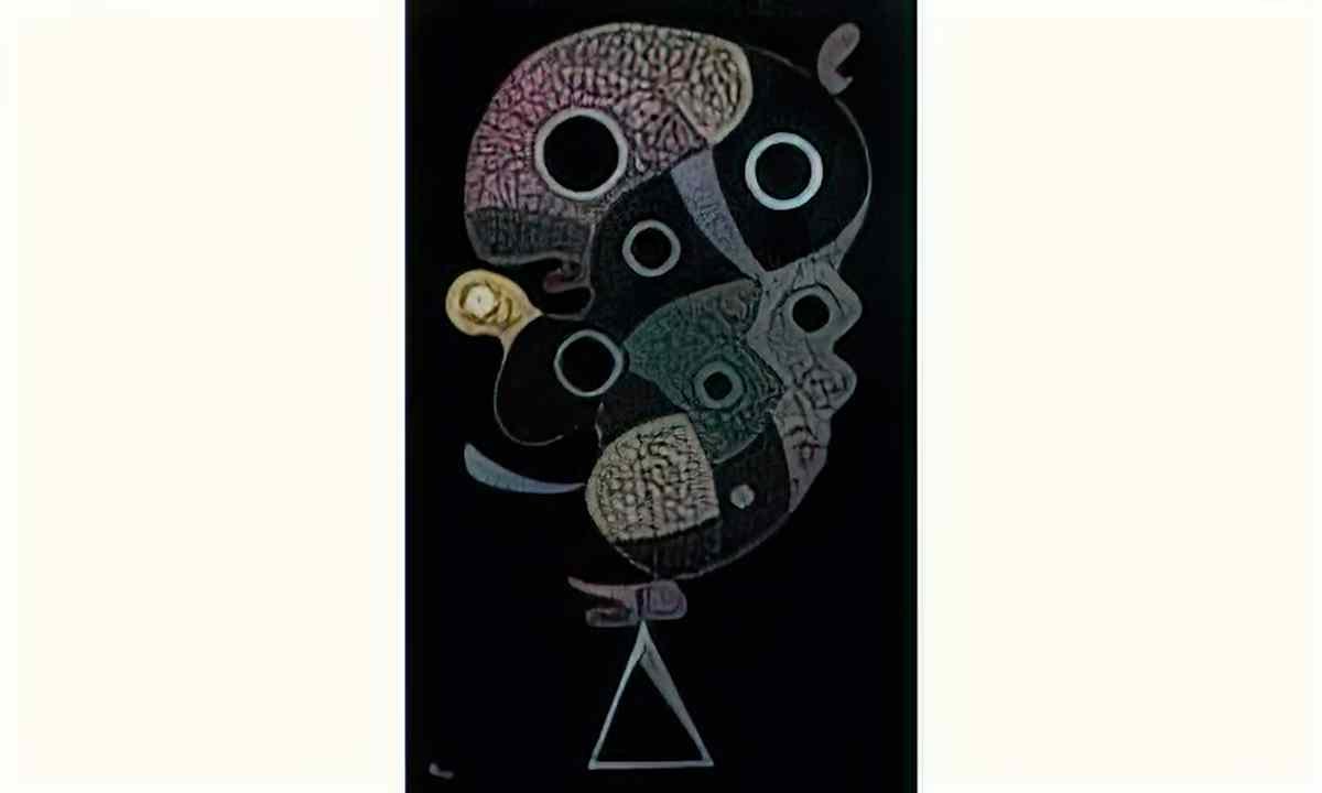 wassily kandinsky wassily kandinsky ohne title Art A4 Photo Print