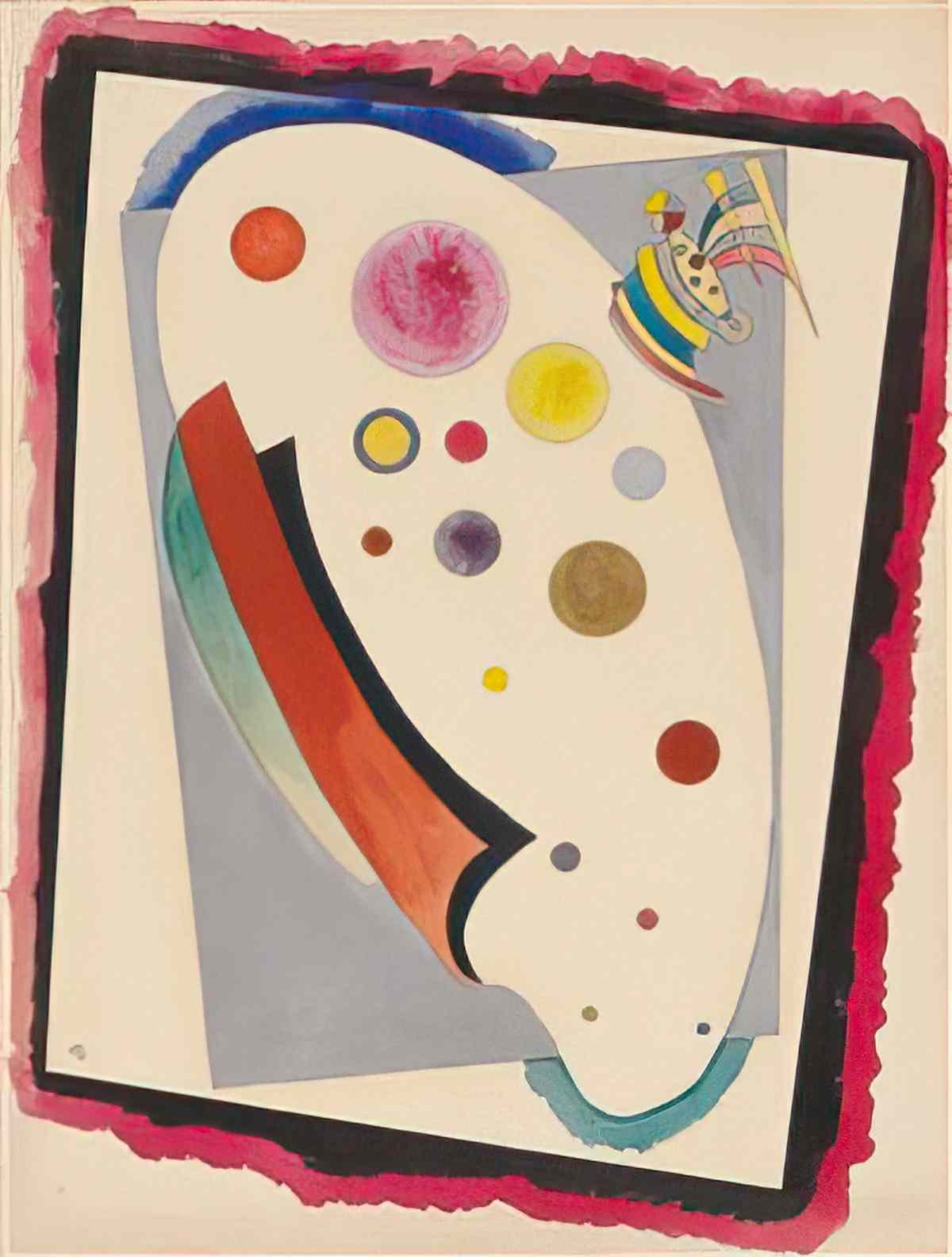 wassily kandinsky wassily kandinsky ovale anime Art A4 Photo Print