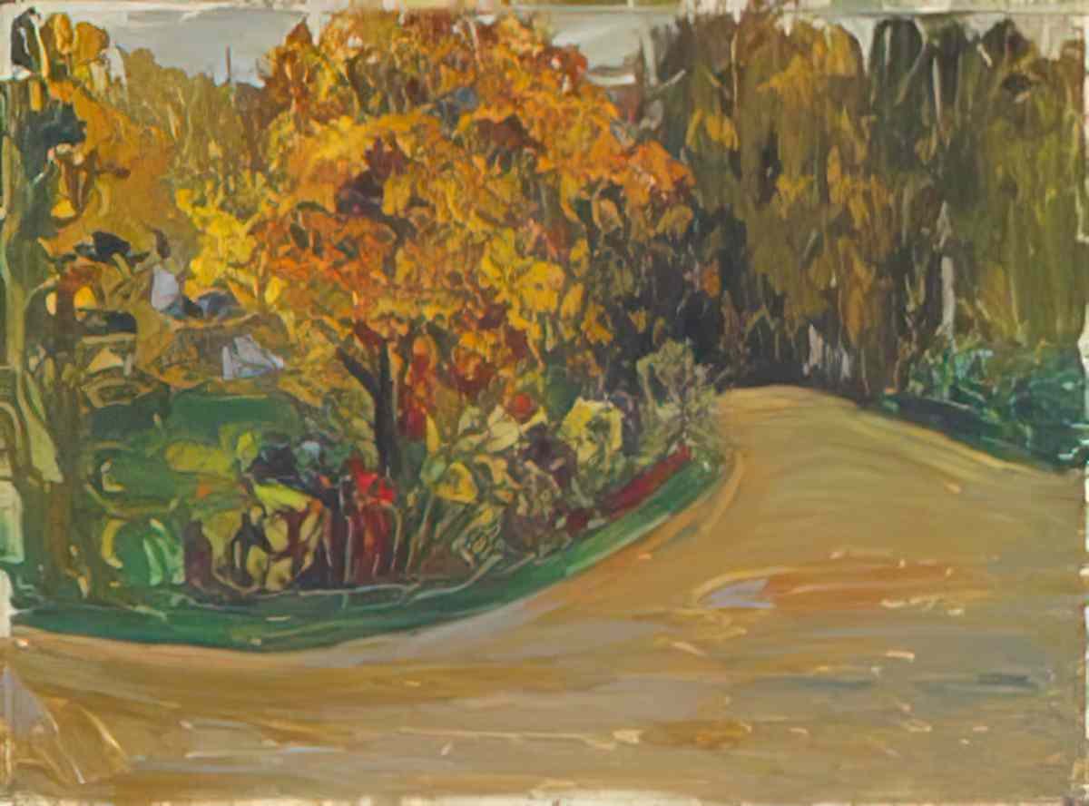 wassily kandinsky wassily kandinsky park im herbst3 Art A4 Photo Print