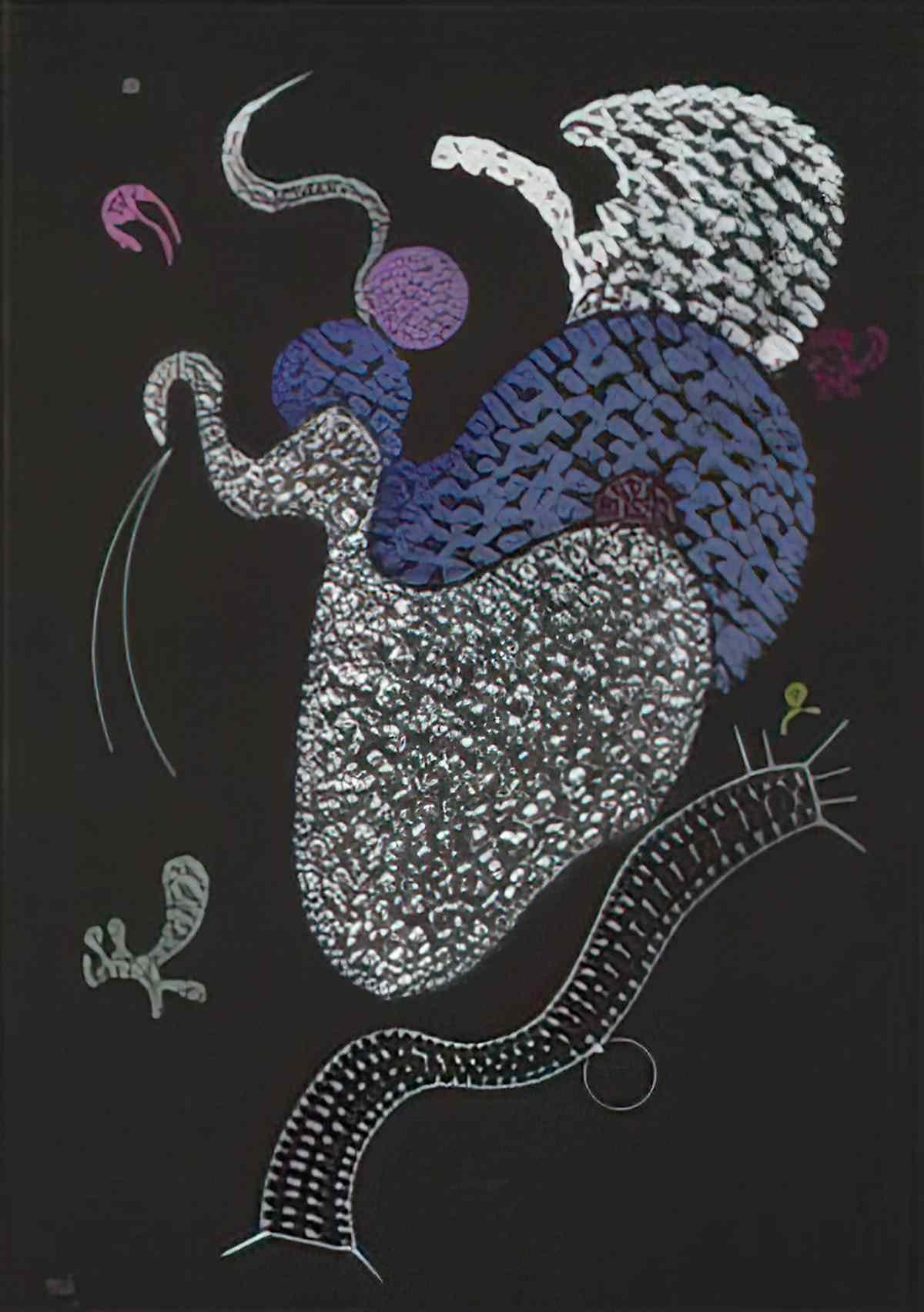 wassily kandinsky wassily kandinsky pointille Art A4 Photo Print