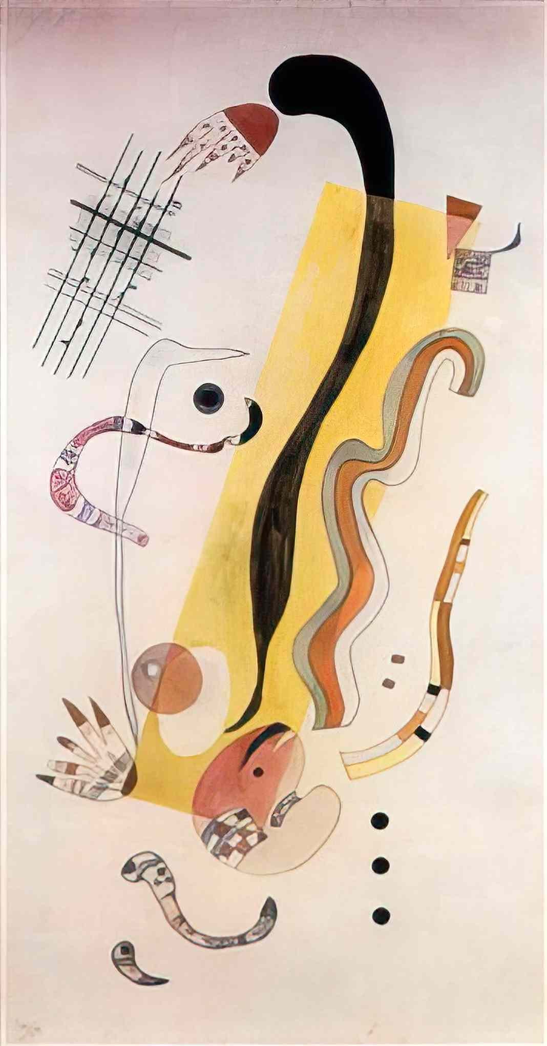 wassily kandinsky wassily kandinsky rampante Art A4 Photo Print