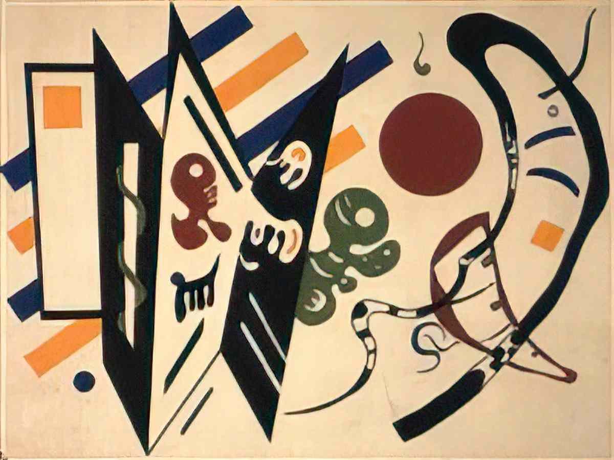 wassily kandinsky wassily kandinsky reciproque1 Art A4 Photo Print