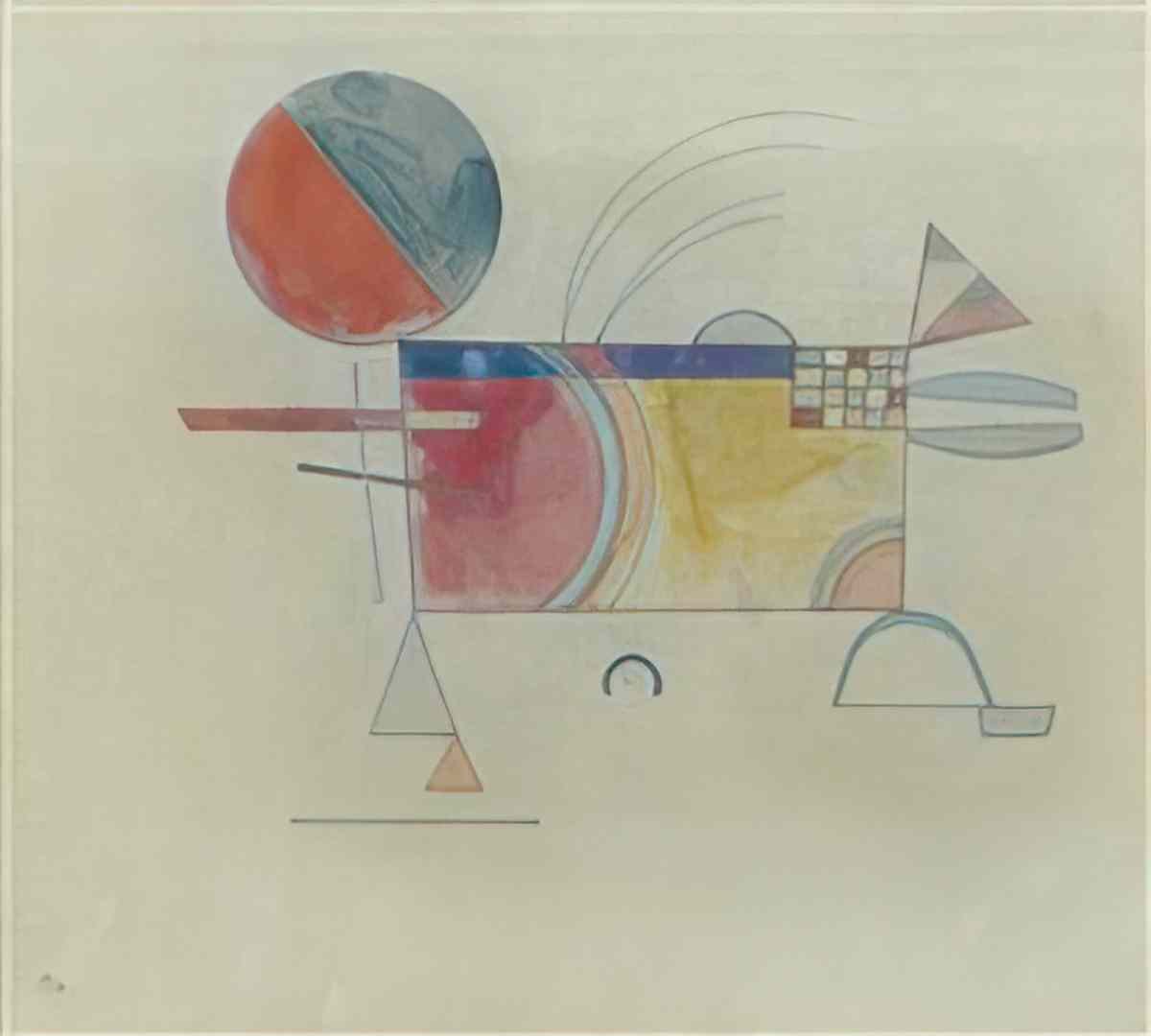 wassily kandinsky wassily kandinsky rectangle orne 1931 Art A4 Photo Print