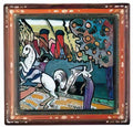 wassily kandinsky wassily kandinsky reiter und apfelpflückerin Art A4 Photo Print