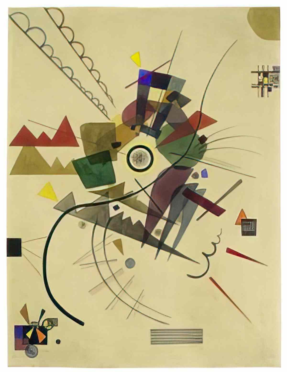 wassily kandinsky wassily kandinsky ringsum from sketchbook Art A4 Photo Print