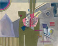 wassily kandinsky wassily kandinsky rosa im grau Art A4 Photo Print