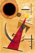 wassily kandinsky wassily kandinsky rot in spitzform Art A4 Photo Print