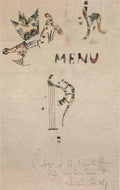 wassily kandinsky wassily kandinsky sans titre ou menu Art A4 Photo Print
