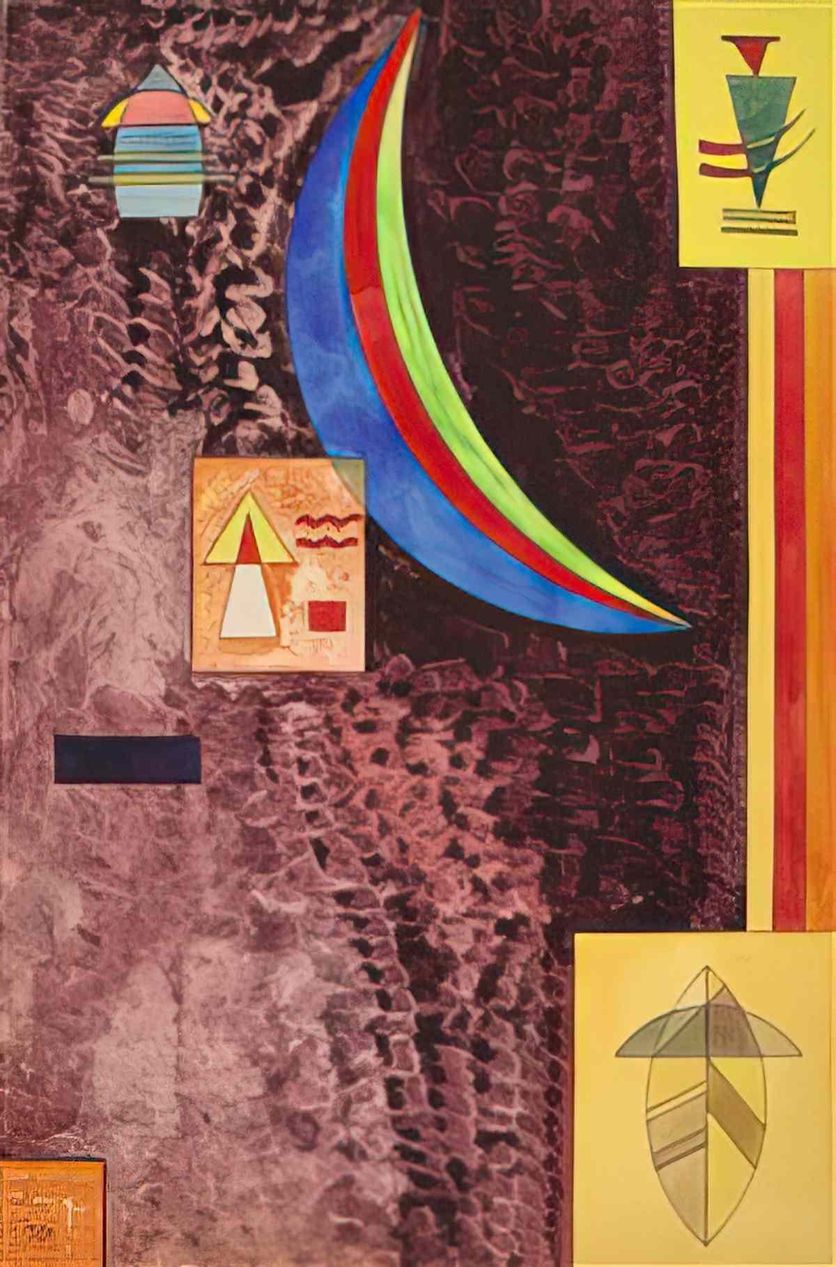 wassily kandinsky wassily kandinsky scharf sharp Art A4 Photo Print