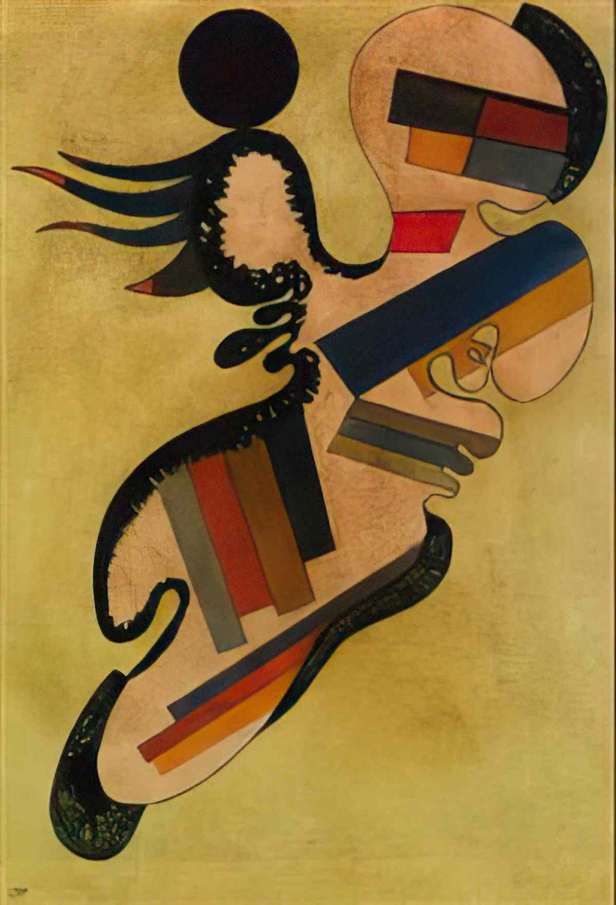 wassily kandinsky wassily kandinsky solitaire 54 Art A4 Photo Print
