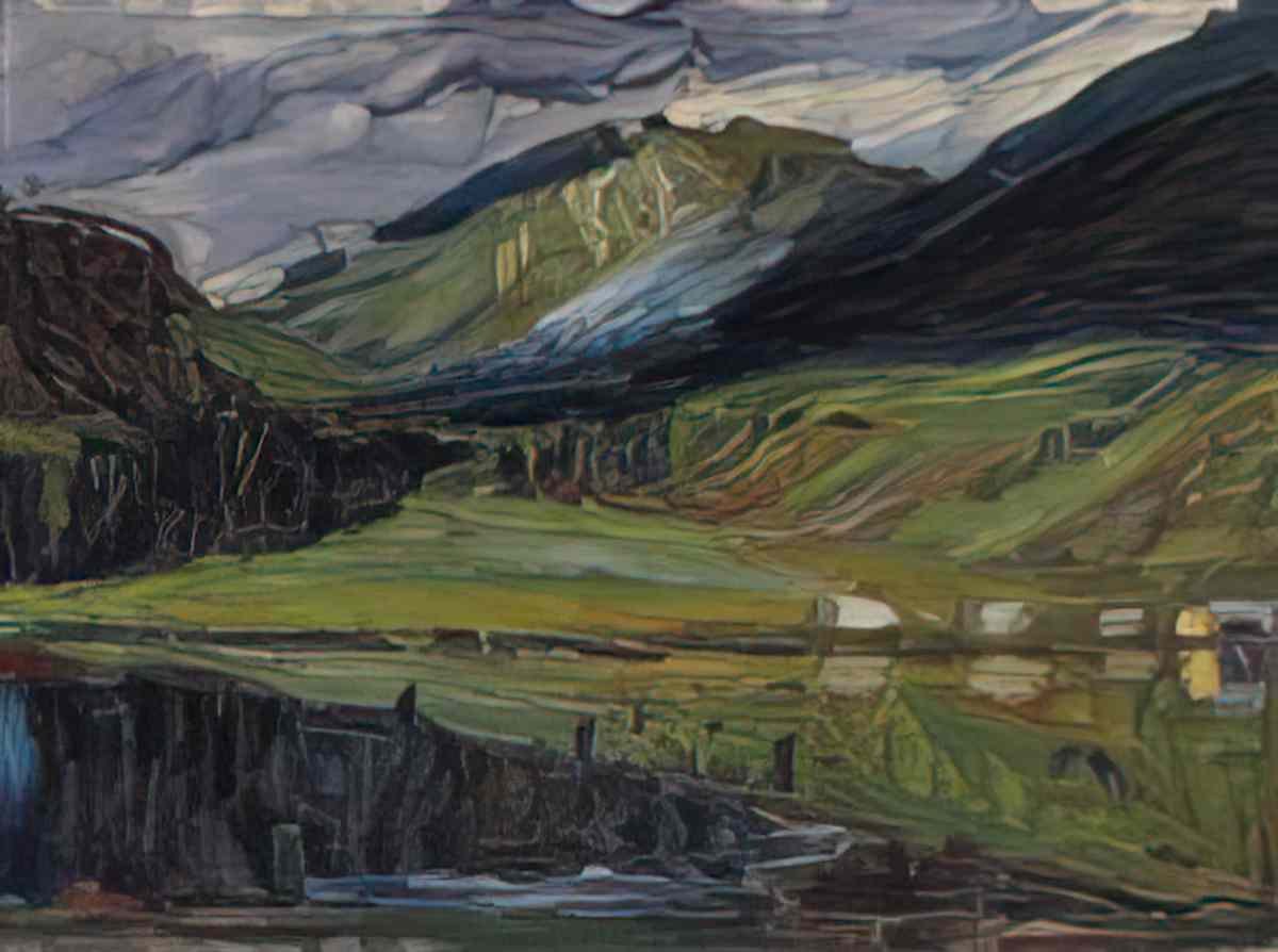 wassily kandinsky wassily kandinsky spitzingsee1 Art A4 Photo Print