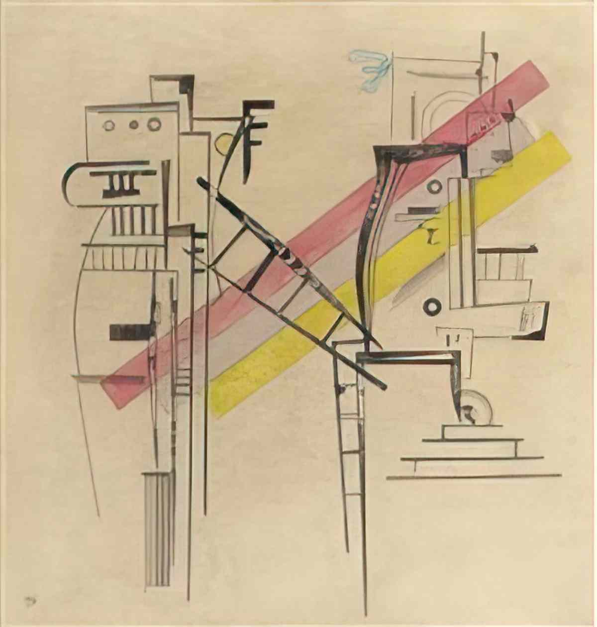 wassily kandinsky wassily kandinsky transmission1 Art A4 Photo Print