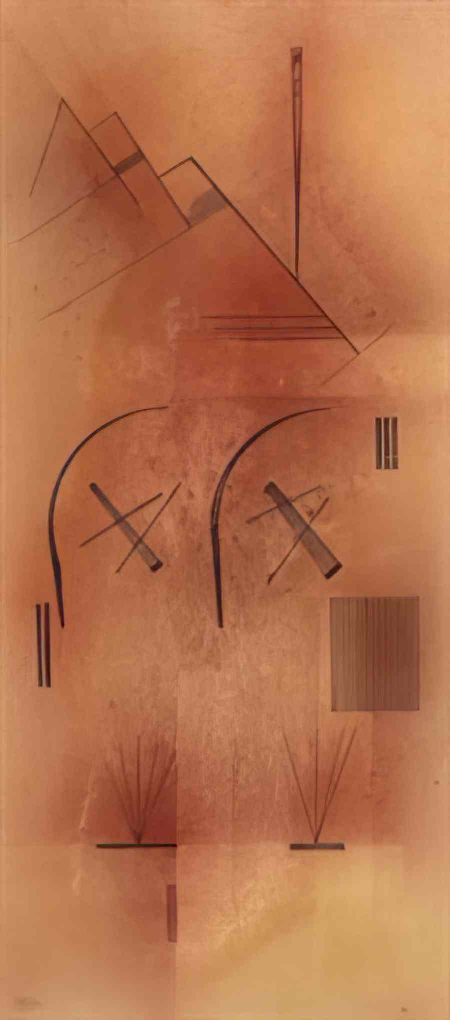 wassily kandinsky wassily kandinsky und oben Art A4 Photo Print